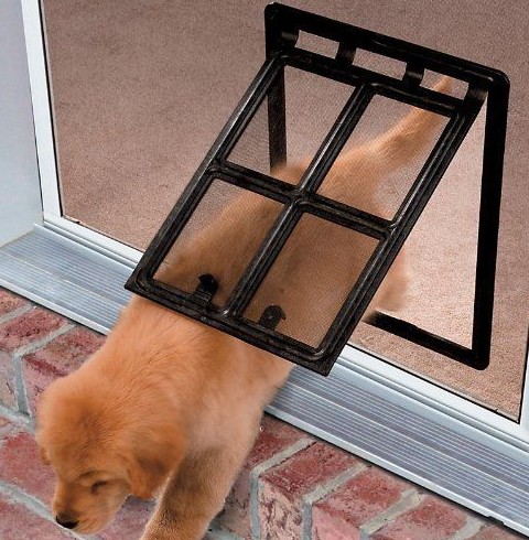 Screen Window Pet Door